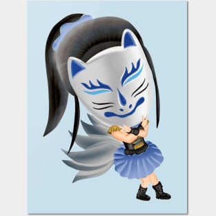 Kitsune, the Trickster Fox Posters and Art